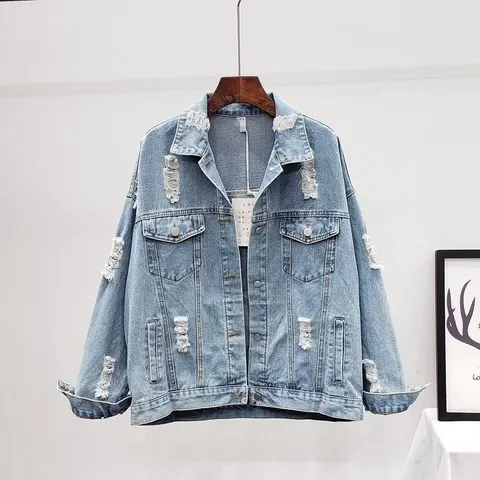 Destroyed Jeansjacke