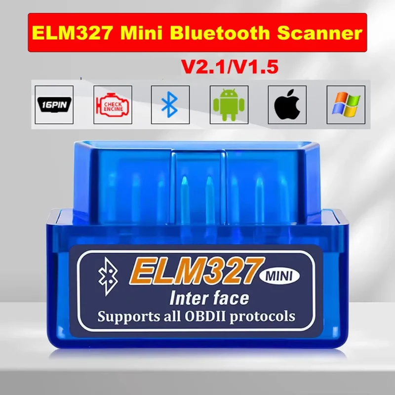 Mini Bluetooth OBD2 Car Diagnostic Scanner 2