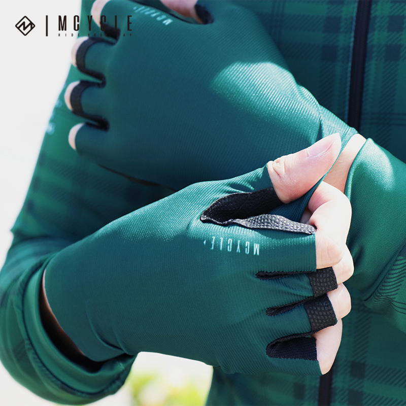 Mcycle Cycling Gloves Short Finger With Anti-Shock And 4