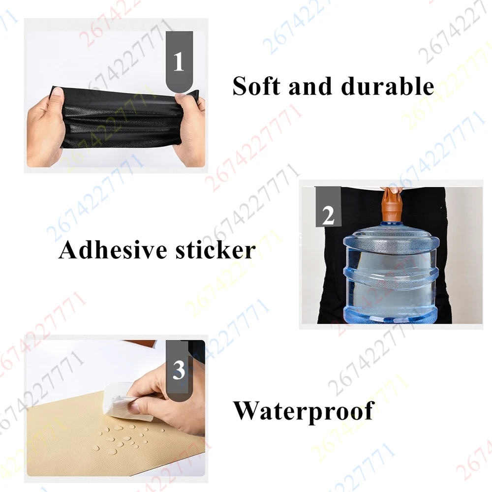 Selbstklebende Reparatur-Aufkleber für Leder 4