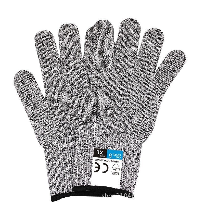 Level 5 Cut Resistant Work Gloves Anti-Slip Anti-Cut