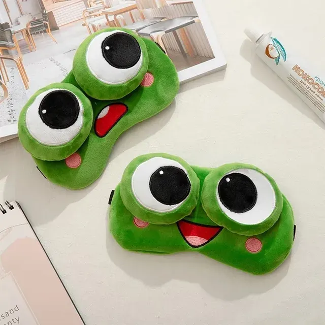 Frog Print Sleep Mask 3