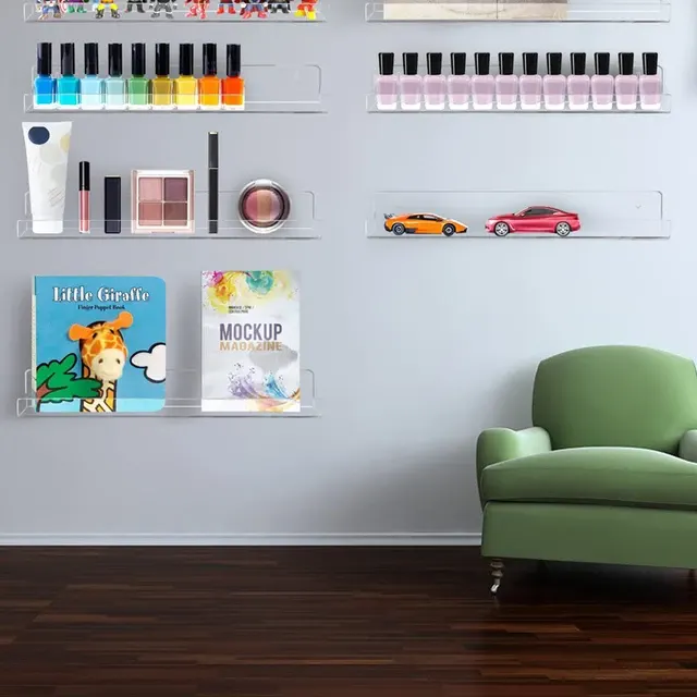 Acrylic Wall Shelf 4