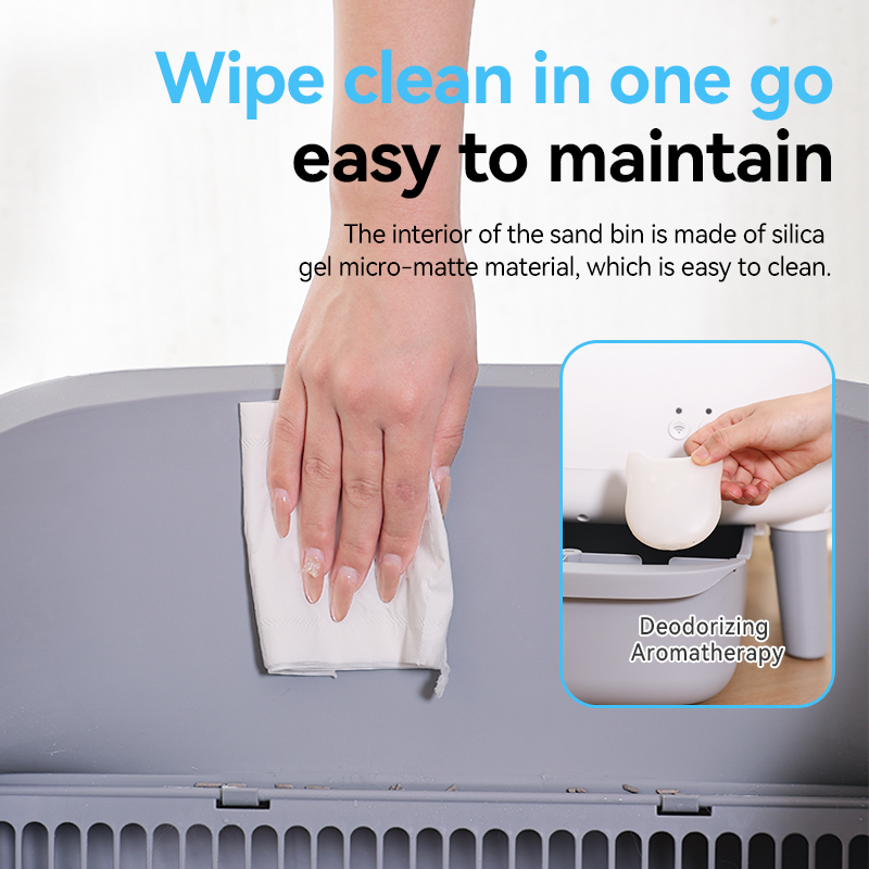 Self Cleaning Open Cat Litter Box 4