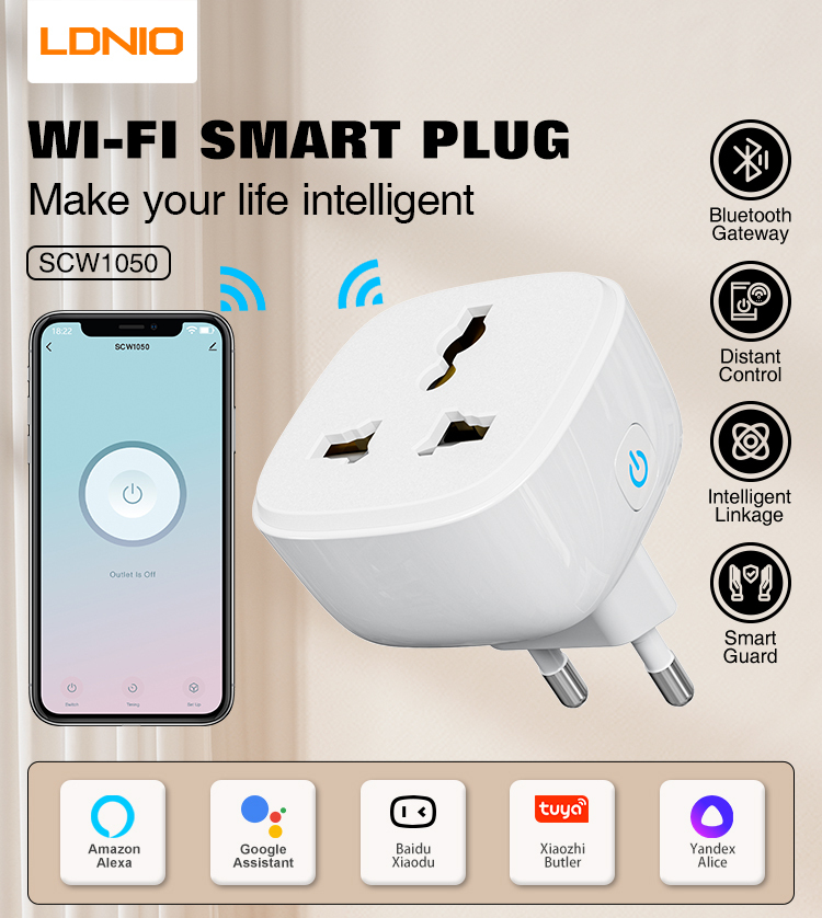 WiFi Smart Plug, UK Type G Socket 2