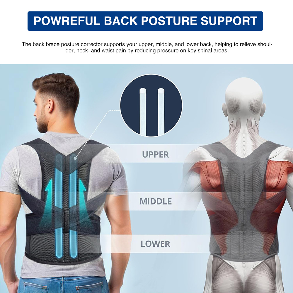 Neoprene Back Support Waist Brace 2
