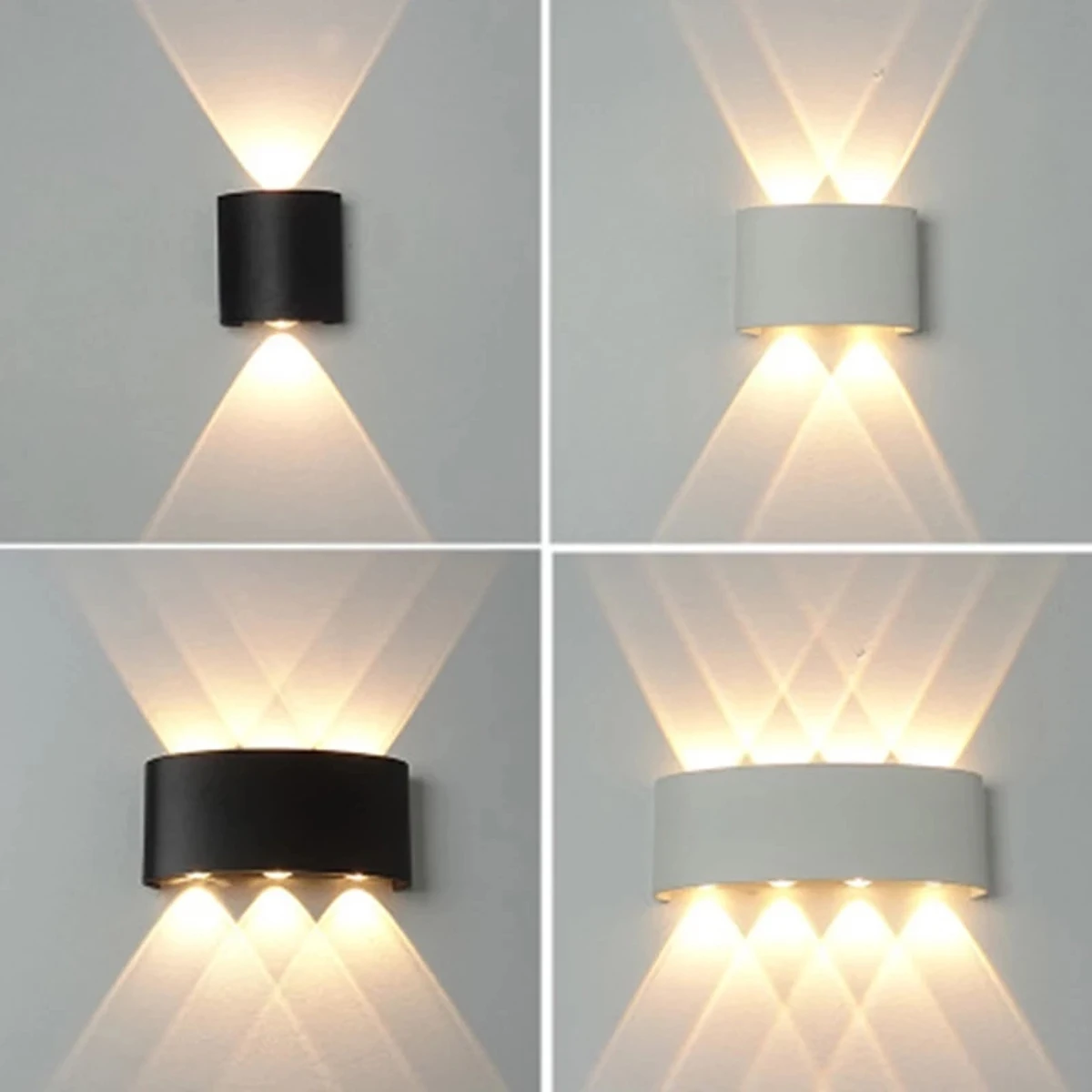 LED-Wandleuchte für Treppe und Flur