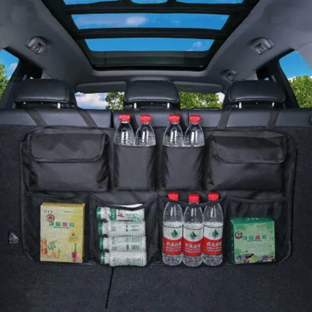 High-Capacity Oxford Backseat Organizer 2