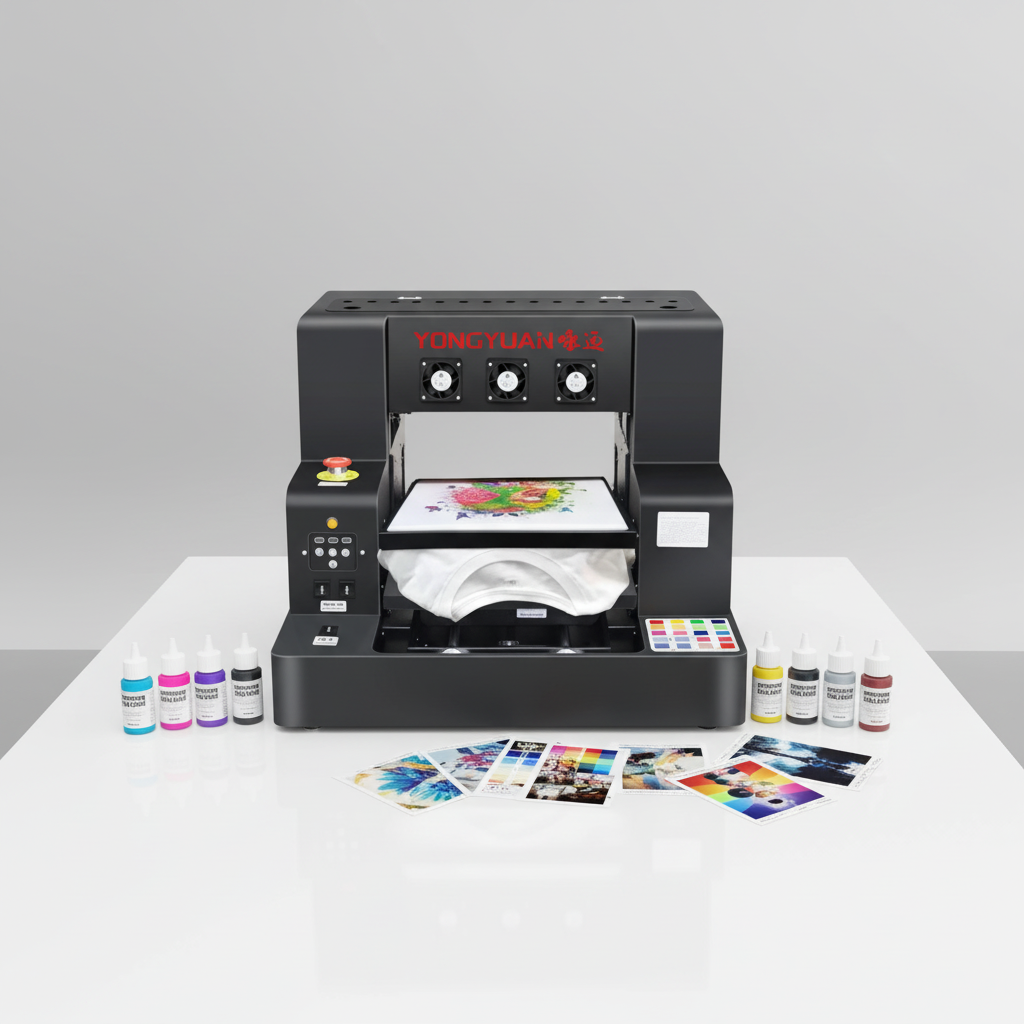 Compact All-in-One A3 DTF/DTG Printer