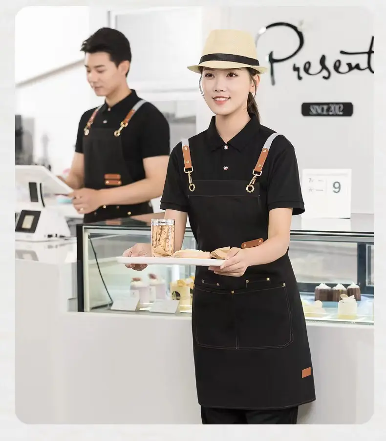 Two-Pocket Baker Painter Apron 2