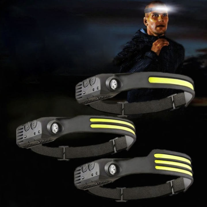 Brightenlux Waterproof Ultralight Camping Headlight Head Torch COB