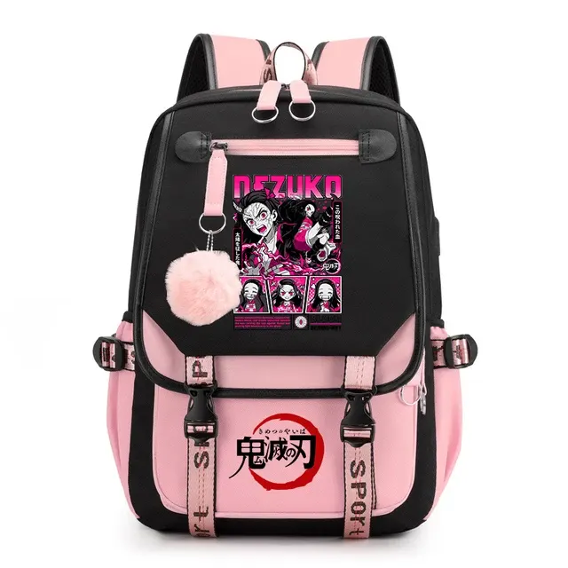 Anime School Backpack 4