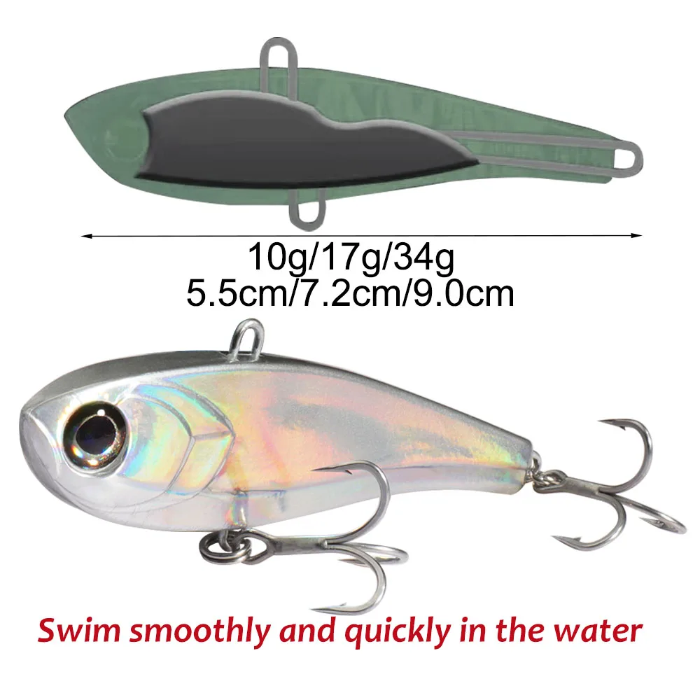 Silicone Vibration Lure with Sinking Action 2