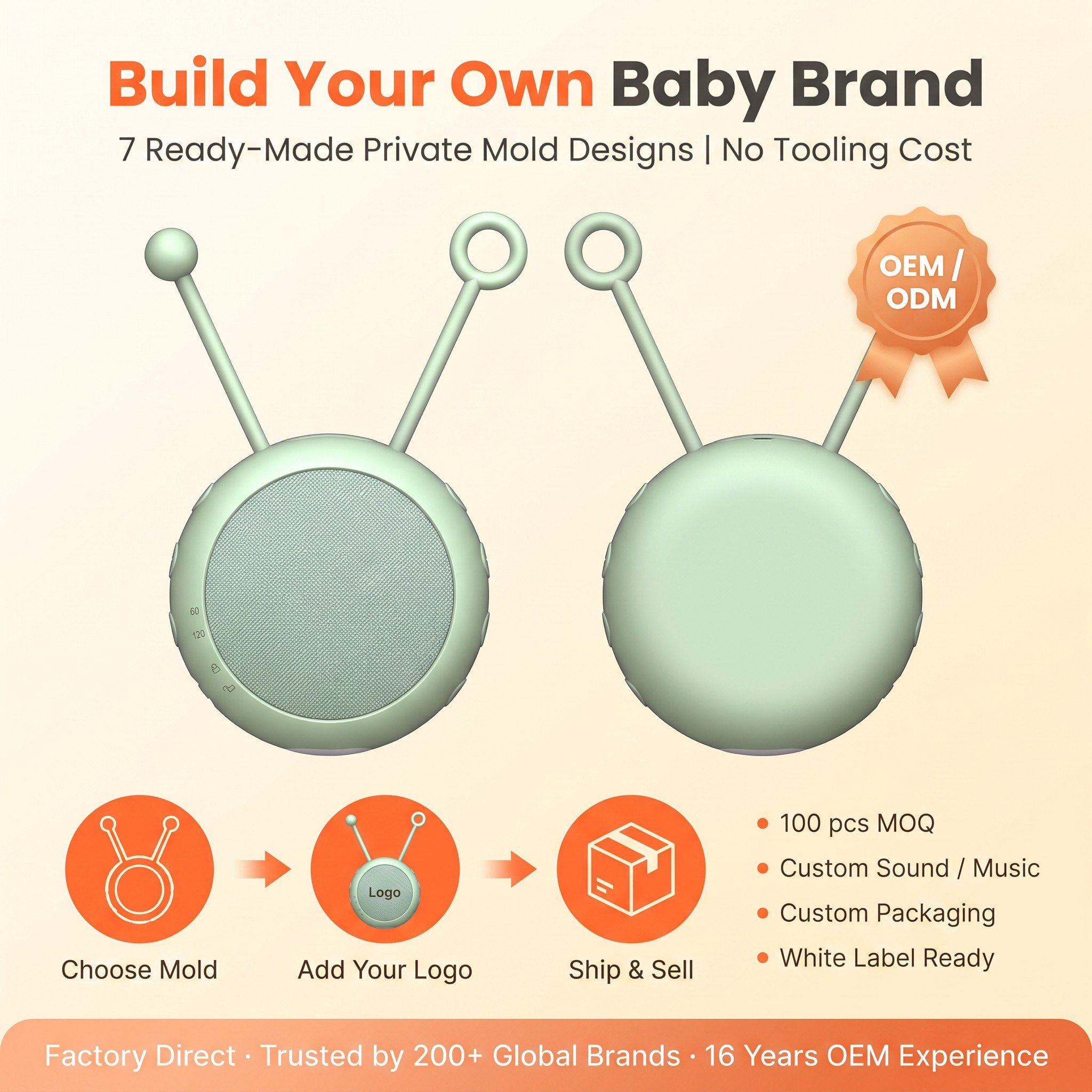 Baby Sleep Aid with Night Light 4