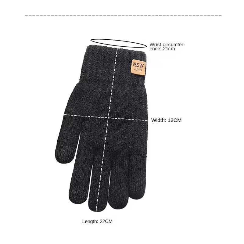 Samt-Touchscreen-Handschuhe 2