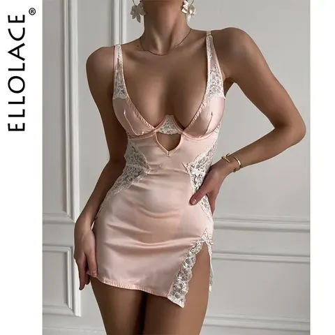 Satin Lingerie Dress