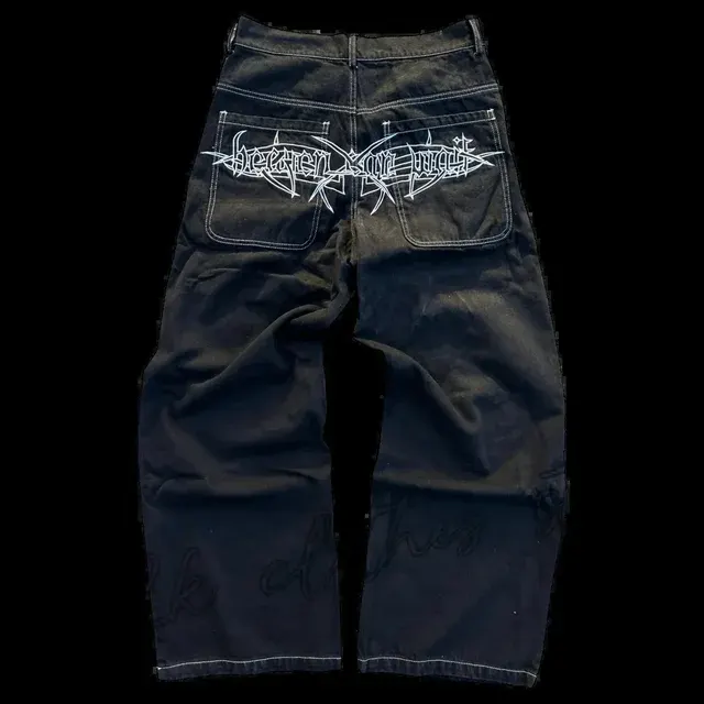 Baggy Streetwear Jeans with Wide Leg 4