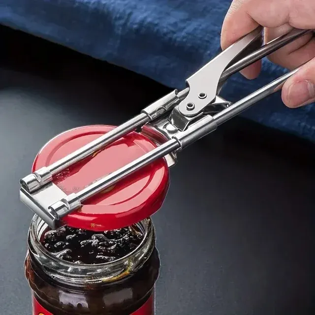Adjustable Stainless Steel Manual Can Opener 2