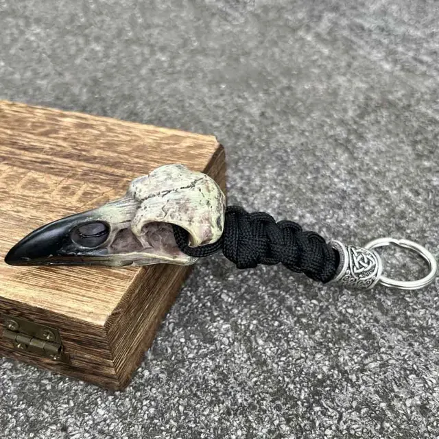 Resin Skull Keychain 4