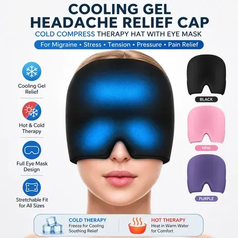 Cooling Headache Relief Cap