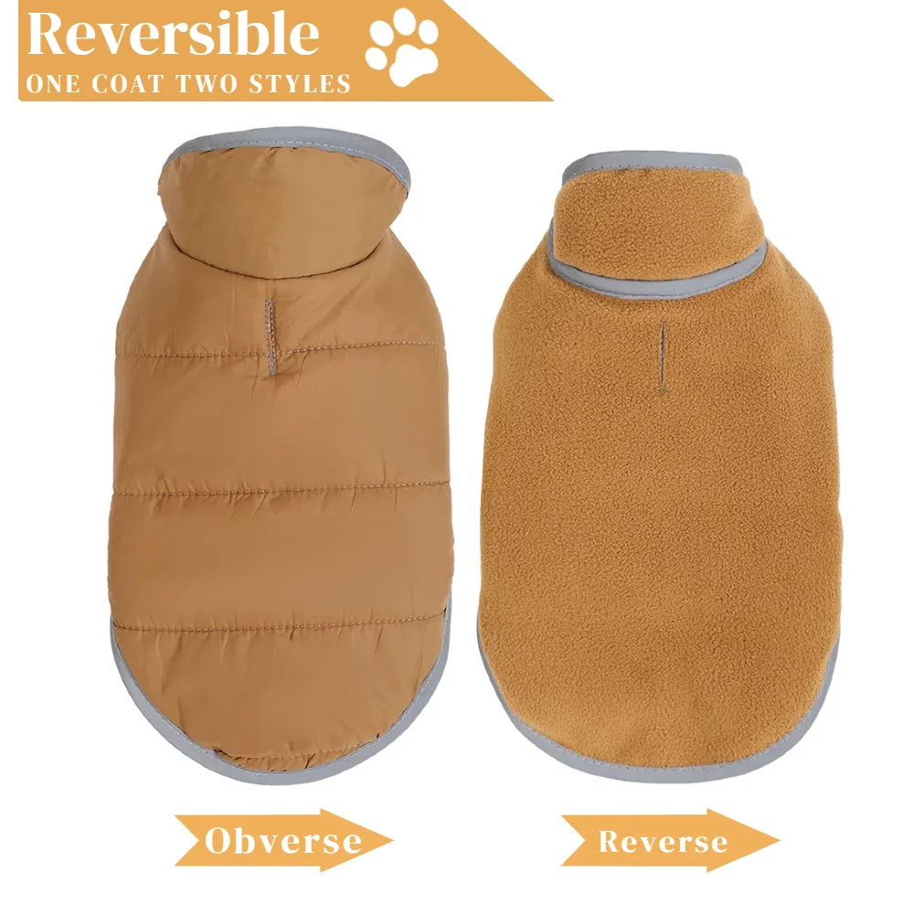 Wendbare Hundejacke 3