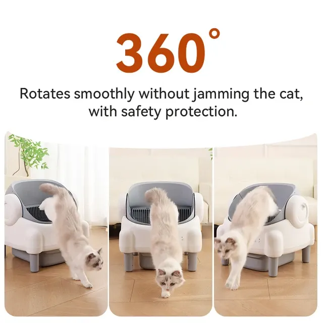 Smart Cat Litter Box Odor Removal 3