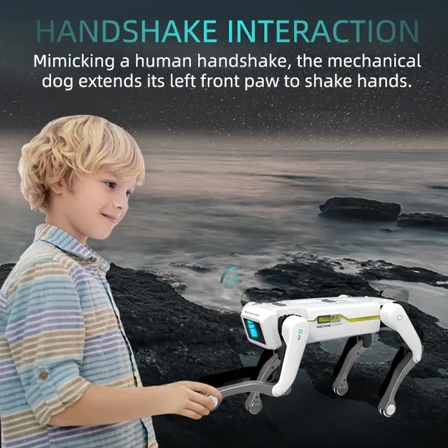 Smart Rc Roboter Malerei Sprachsteuerung Stunt Hund Fernbedienung 3