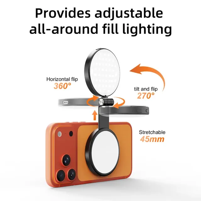 Magnetic Selfie Ring Light 4