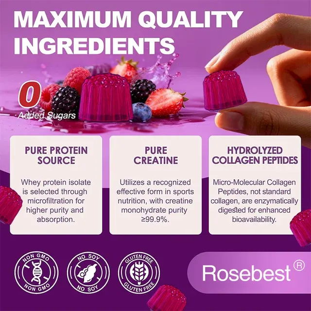 Protein-Gummibärchen Nahrungsergänzung 3