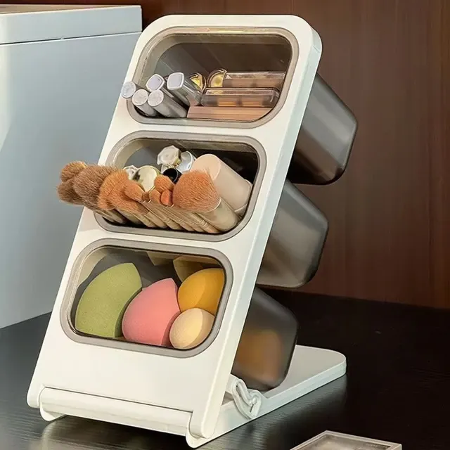 Angled Multi-Tier Desk Pen Organizer 4