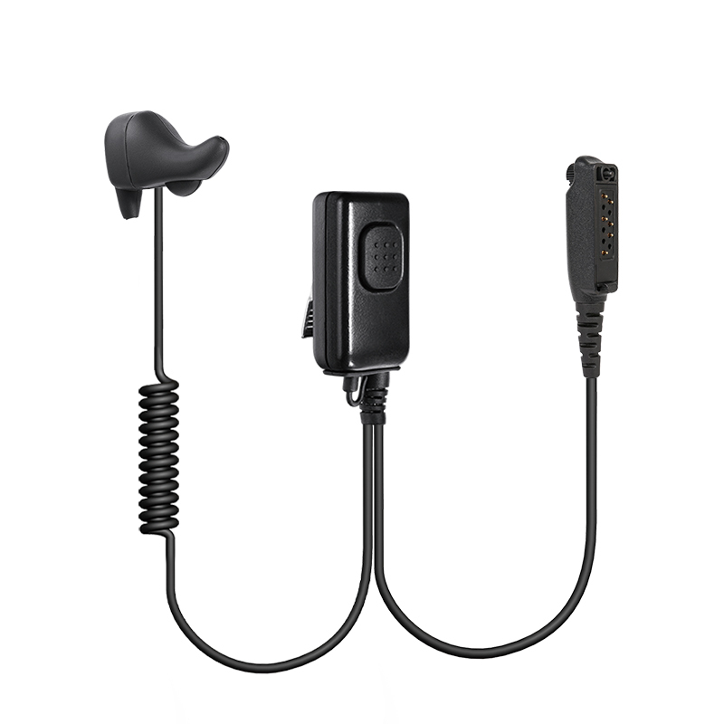 Bone Conduction Walkie Talkie Headphones 3.5mm 4