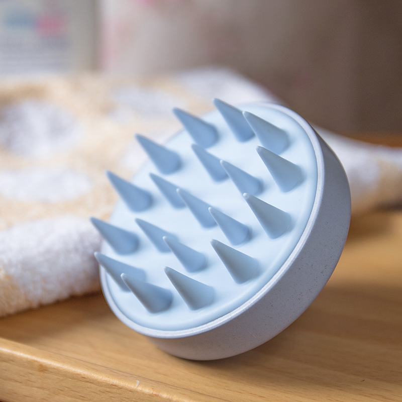 Eco-Friendly Wheat Straw Scalp Massage Brush