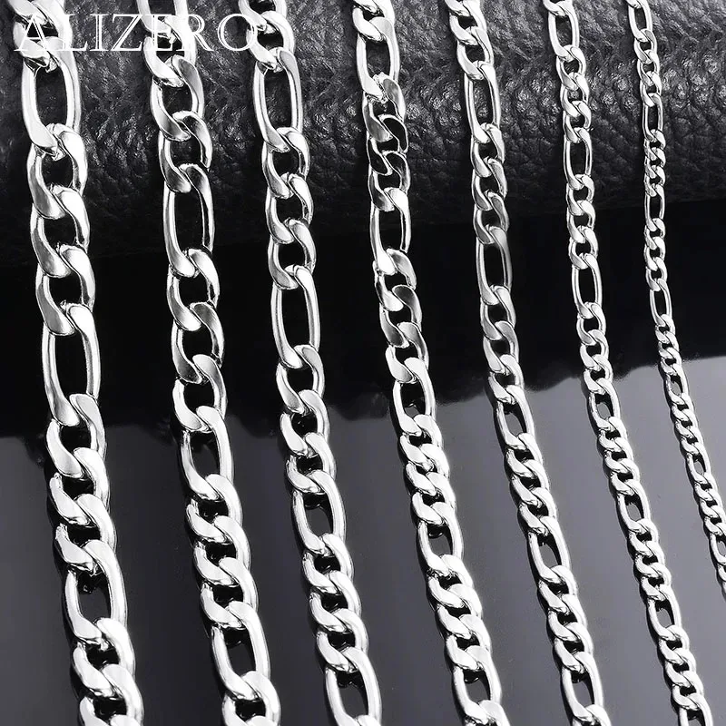 Herren-Halskette aus 925er-Sterlingsilber 2 4 6 8 10 3