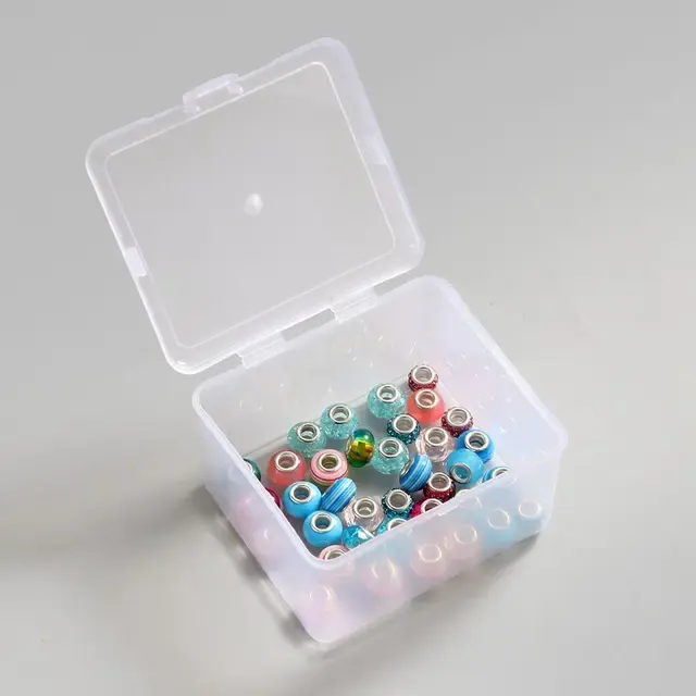 Transparent Plastic Storage Box with Lid 4