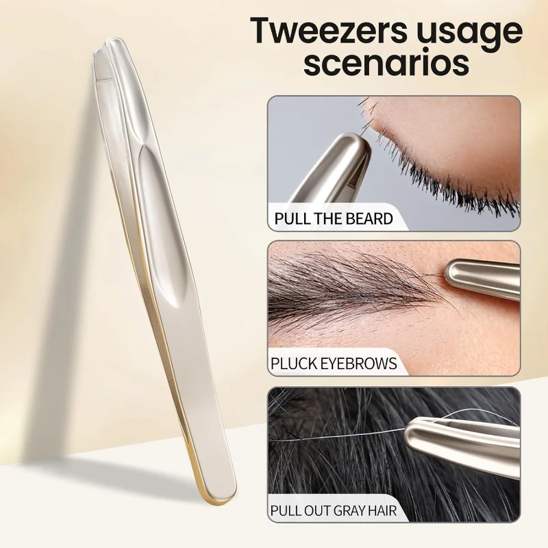 Stainless Steel Round Tip Tweezers