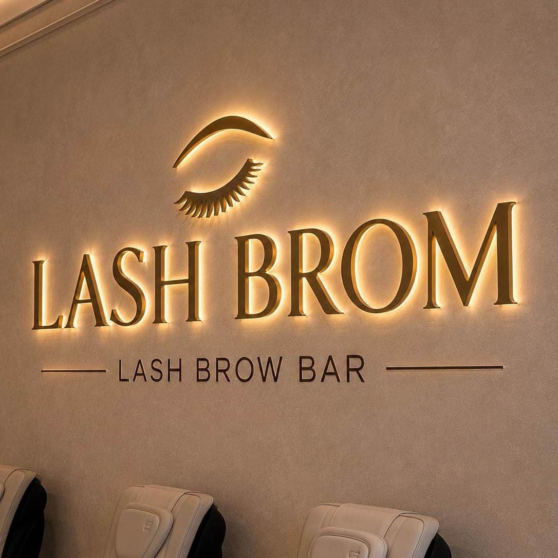 Free Business Company 3D Led Sign Board Light 3