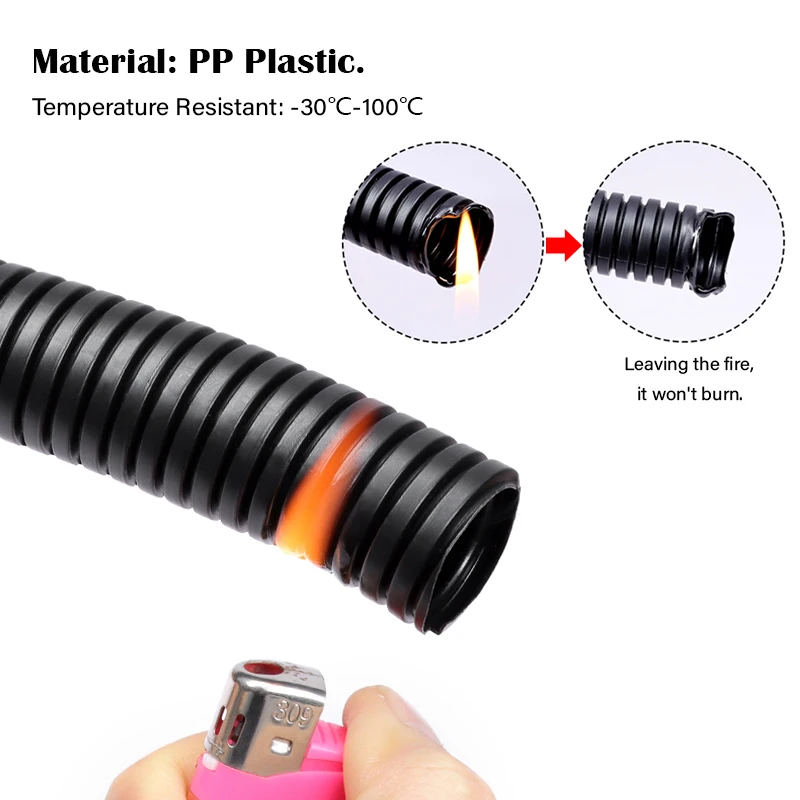 Insulated Corrugated Tube for Wire Harness 4