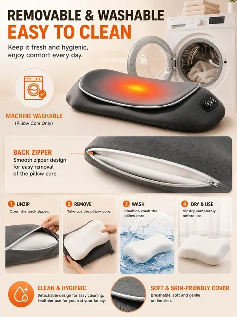 Heated Lumbar Support Pillow 4