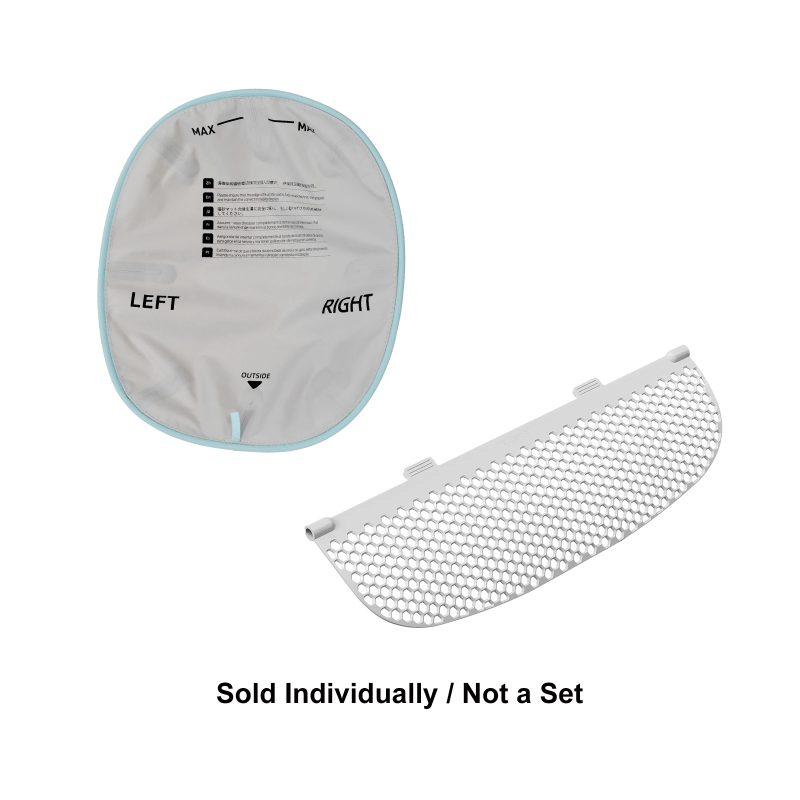 DOEL Smart Katzentoilette Ersatzteile Modell B Filter und