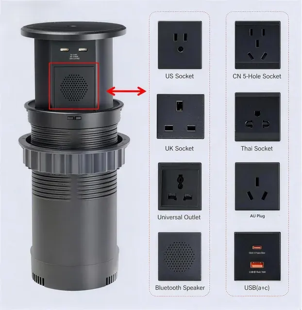 Smart WiFi Pop-Up Socket IP65 Waterproof 2