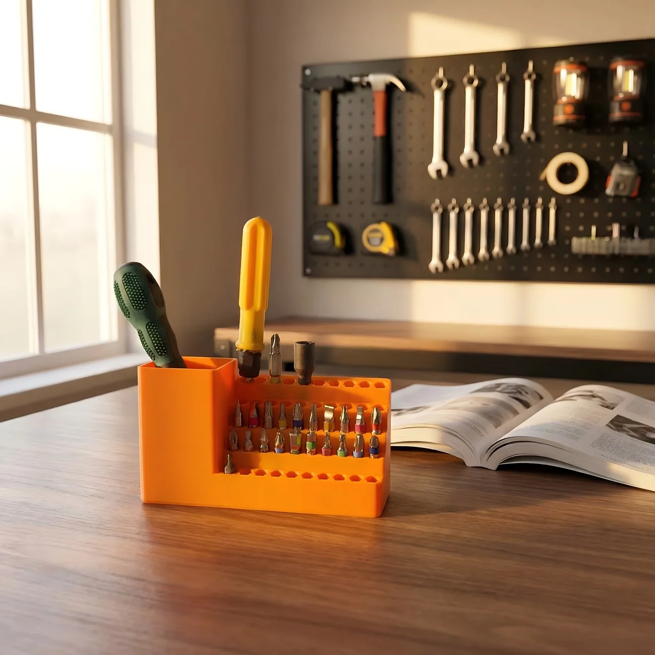 Plastic Hex Bit Screwdriver Organizer 3