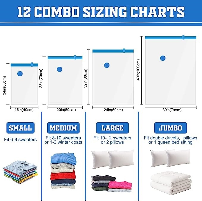 Jumbo Space Saving Storage Bags 2