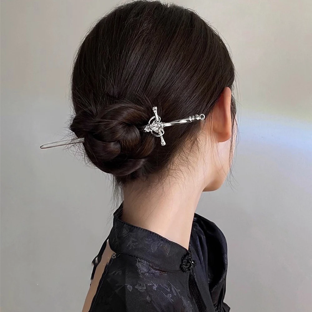 DIY Kreative Schwert Haar Stick Haarnadeln Headwear Chinesischen 3