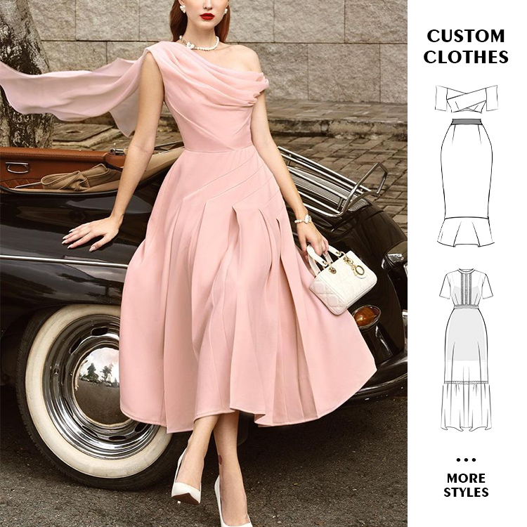 Long Bodycon Evening Party Dress for Women