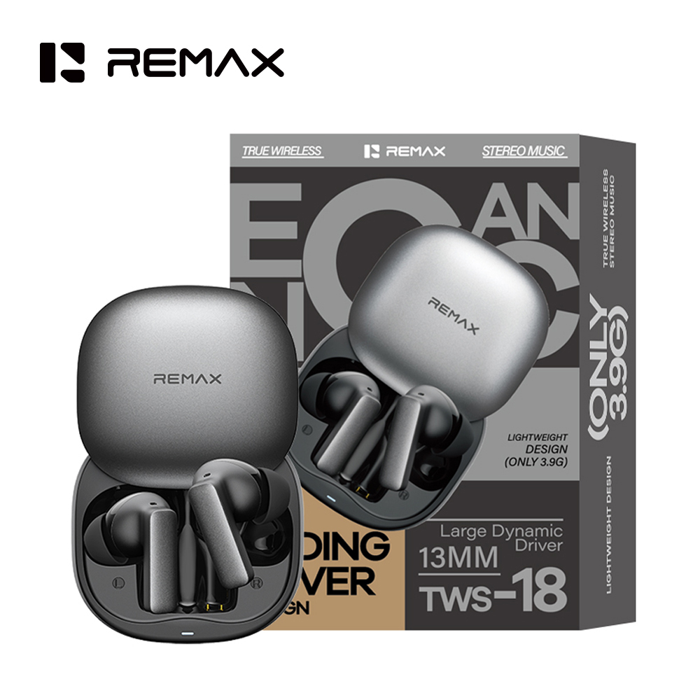 Remax BT6.0 Active Noise Cancelling Earphones Wireless Earbuds