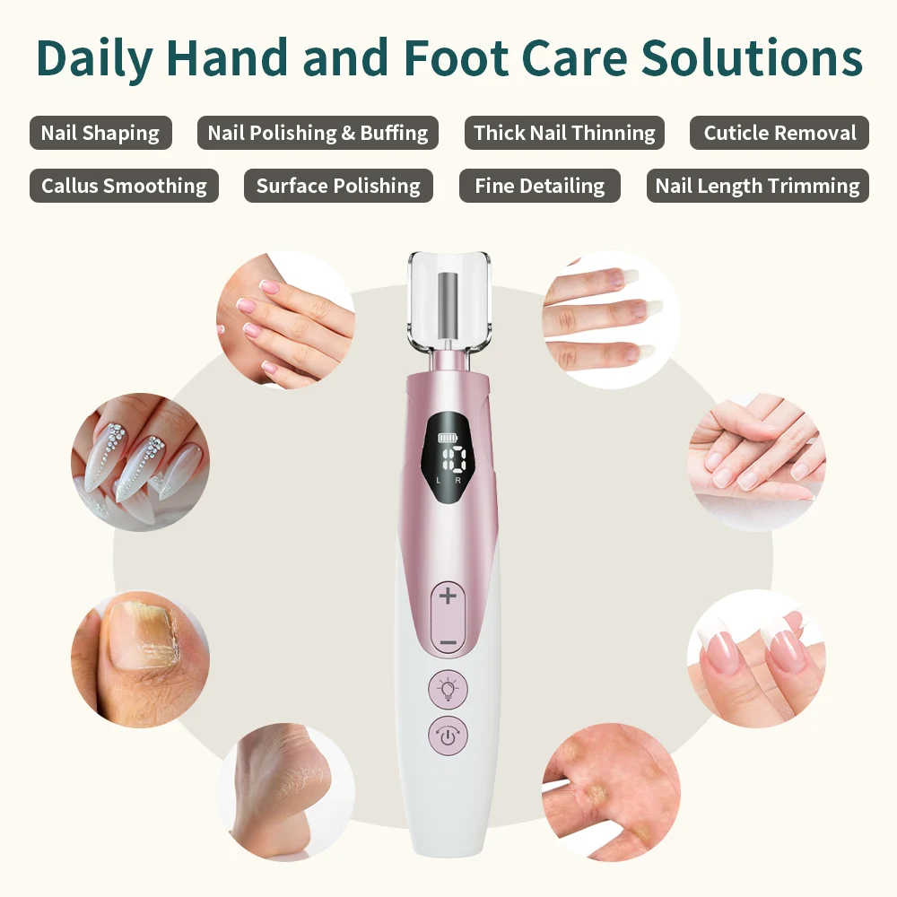 Quiet Electric Pedicure Nail Drill 4