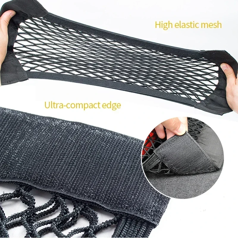 Stretchable Mesh Car Trunk Organizer Bag 2