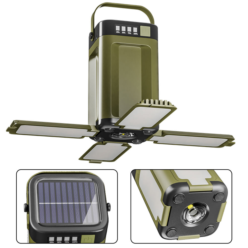 Waterproof Outdoor LED Camping Lantern 10H Type-C Charging