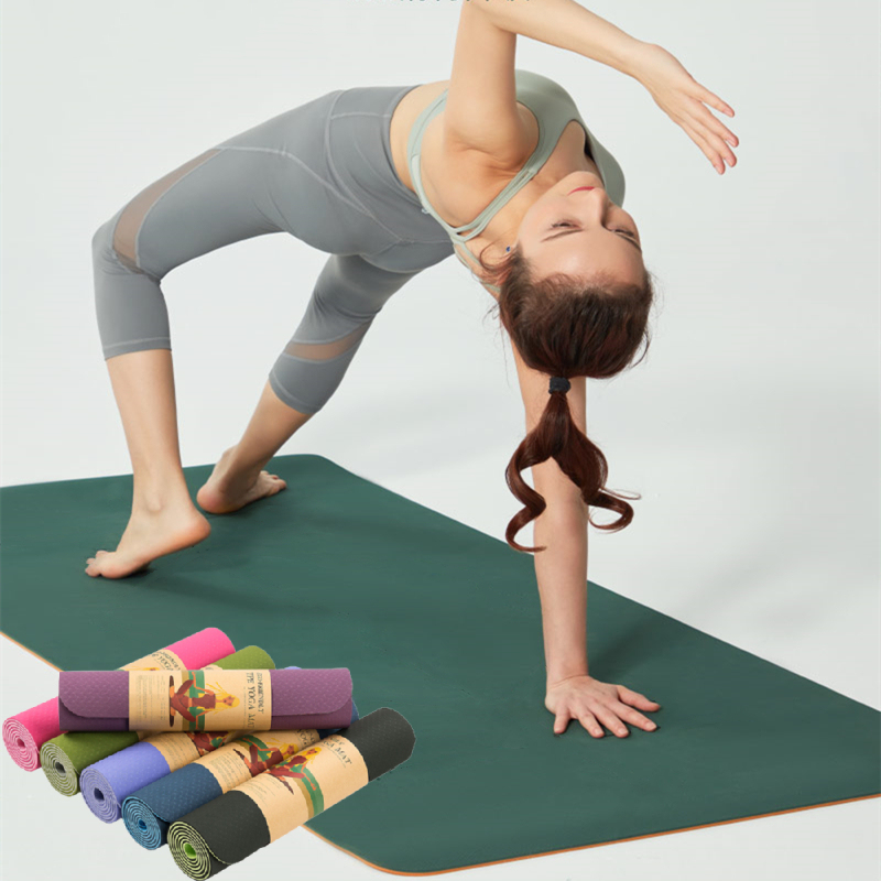 Yogamatten mit Logo