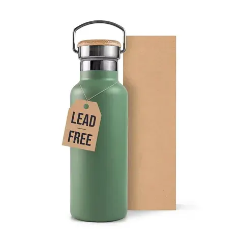 Benutzerdefinierte Matte Edelstahl-isolierte Flasche Personalisierte Doppelwandige Isolierflasche Hält